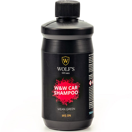 WS 0N W&W CAR SHAMPOO MEAN GREEN